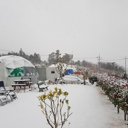Jeju Starlight Glamping Vila Exterior foto