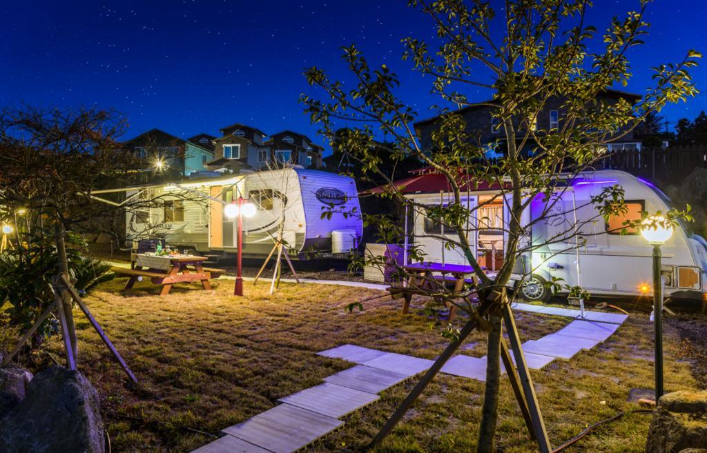 Jeju Starlight Glamping Vila Exterior foto